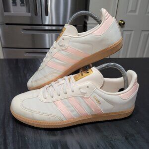 Adidas Samba Big Kids Size 7 OG J Shoes White Clear Orange JH7598